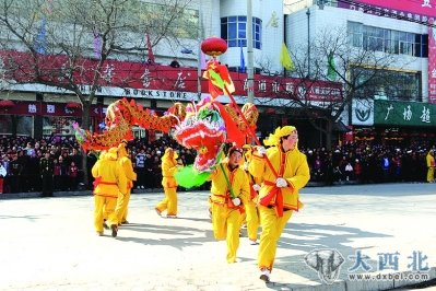 平凉舞龙（资料图）