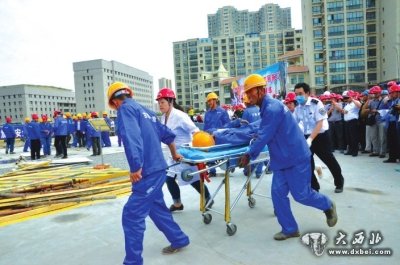 市建设局组织全市房屋建筑工程施工安全事故应急演练