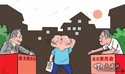 一个小区两个业委会居民不知听谁的