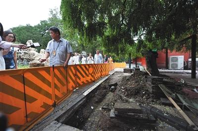 故宫明年全部恢复“旧”地面 提升排水渗水功能